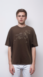 T-shirt features a unique laser printing technique