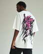 Loose white tee